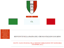 Tablet Screenshot of circoloitalianolocarno.ch